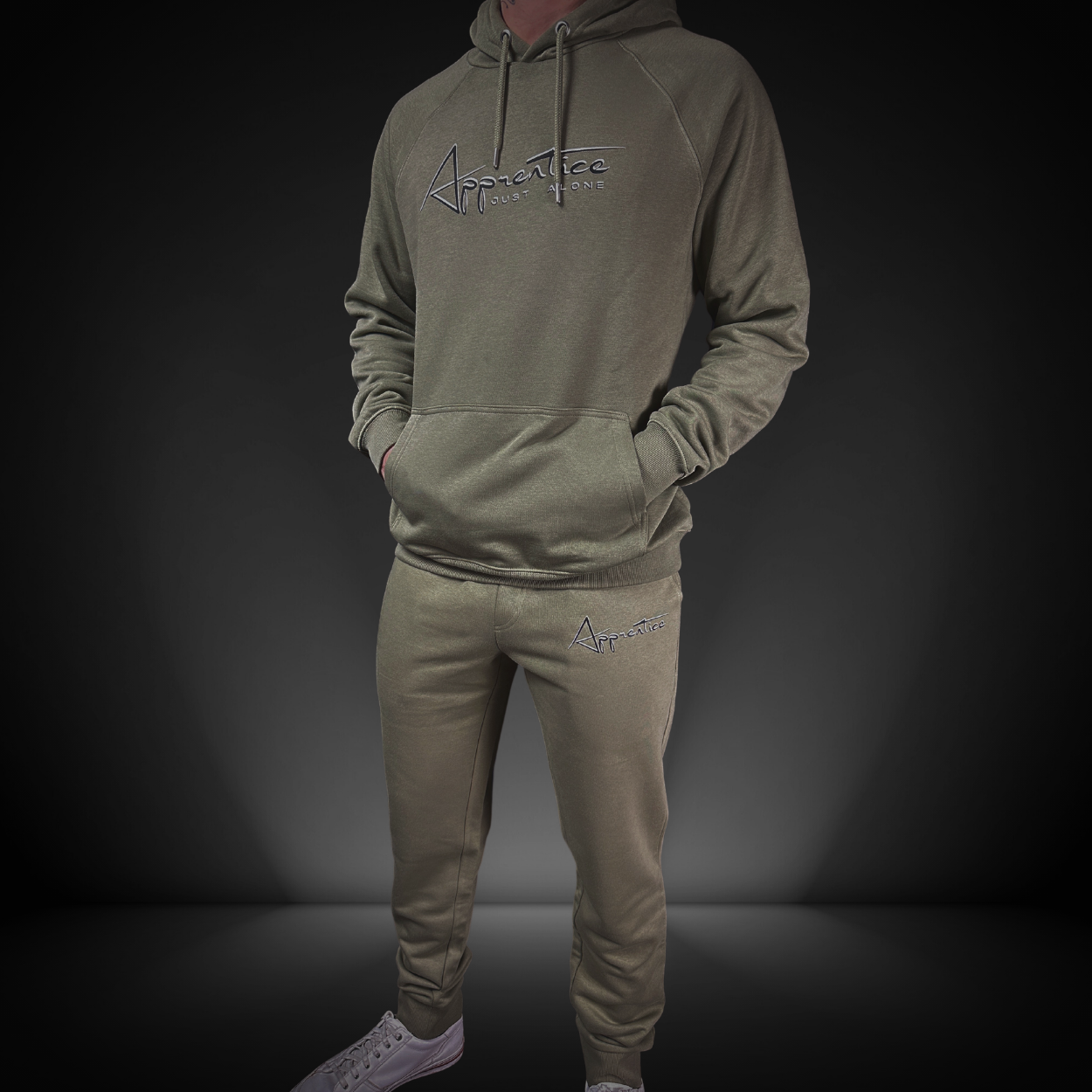 Sweat Apprentice Unisexe Vert Olive