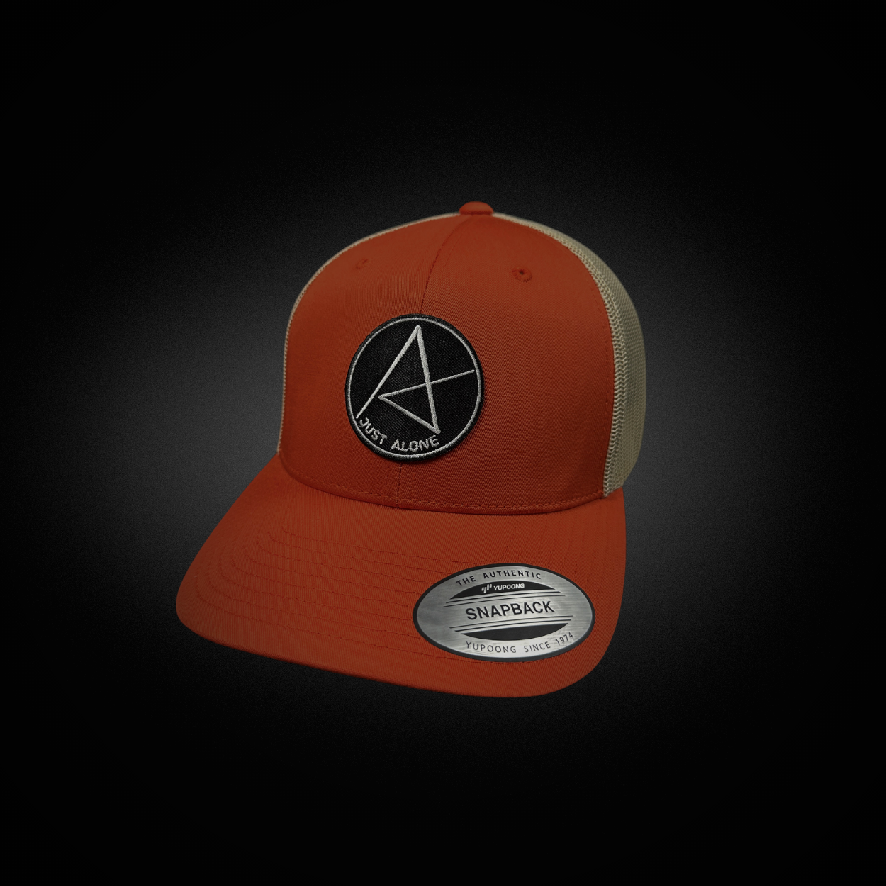 Casquette Apprentice - Orange et beige