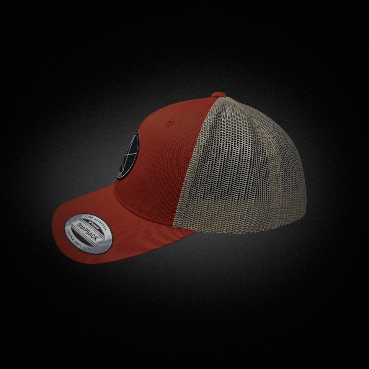 Casquette Apprentice - Orange et beige